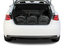 Carbags Reisetaschenset Audi A3 (8V) 2012-2020 3-T&uuml;rer Schr&auml;gheck