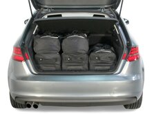 Carbags Reisetaschenset Audi A3 Sportback (8V) 2012-2020 5-T&uuml;rer Schr&auml;gheck