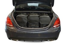 Carbags Reisetaschenset Mercedes-Benz C-Klasse (W205) 2014-2021 4-T&uuml;rer Limousine