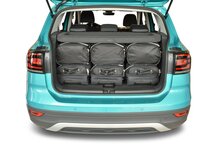 Carbags Reisetaschenset Volkswagen T-Cross 2018 bis heute 5-T&uuml;rer Schr&auml;gheck