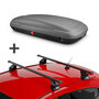ArtPlast Dachbox 400 Liter + PerfectFit Dachträger Subaru WRX 4-türige Limousine ab 2016